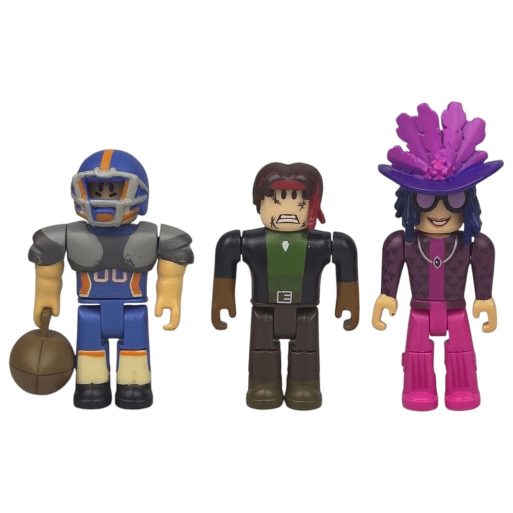 Roblox Classics Series 4 Mimi_Dev, Quarter Back & Bombo  READ***